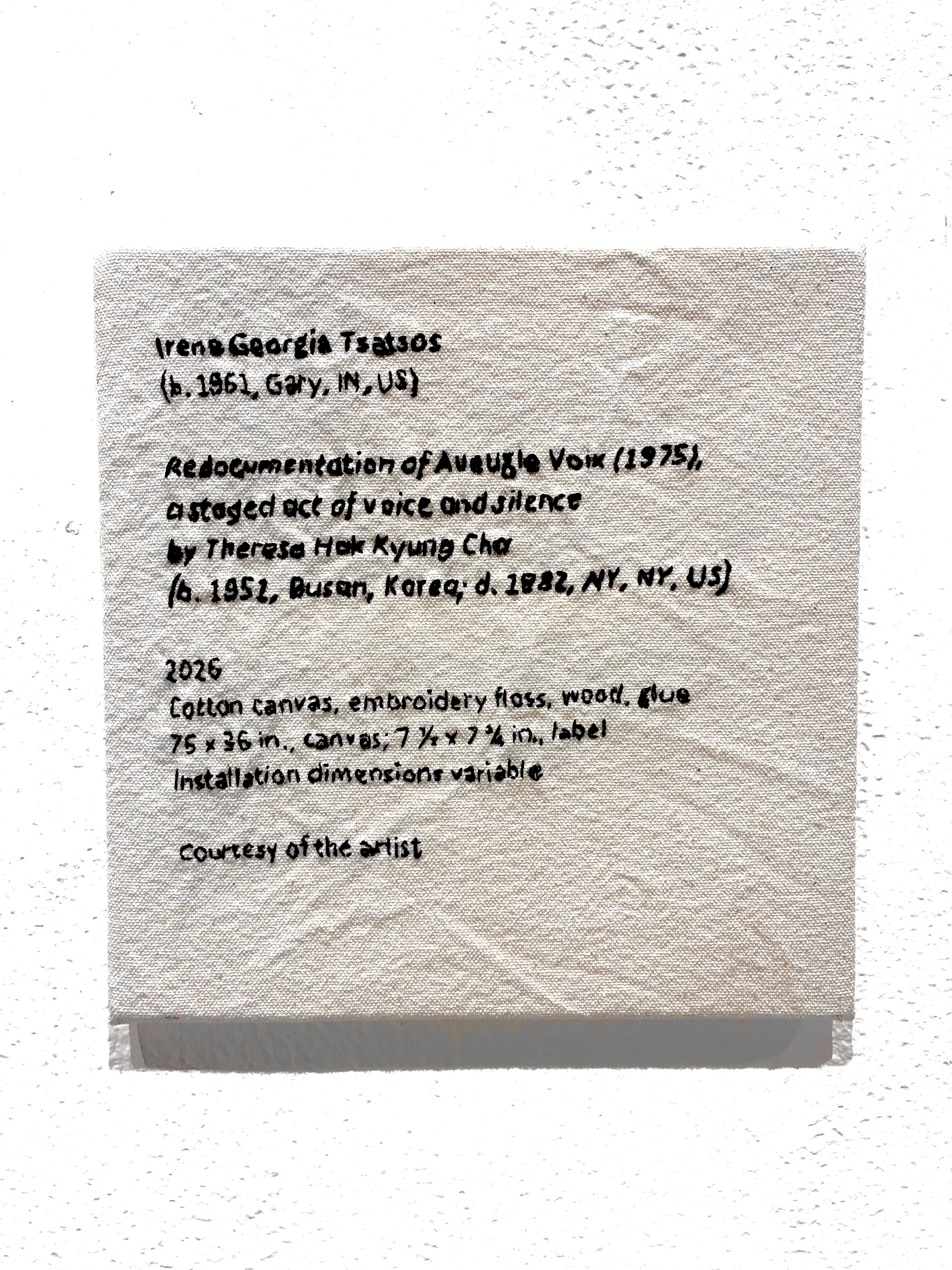 Echo/Ηχώ label detail